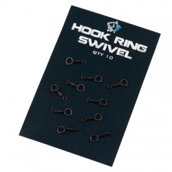 NASH - Hook Ring Swivel - Krętlik z kółkiem